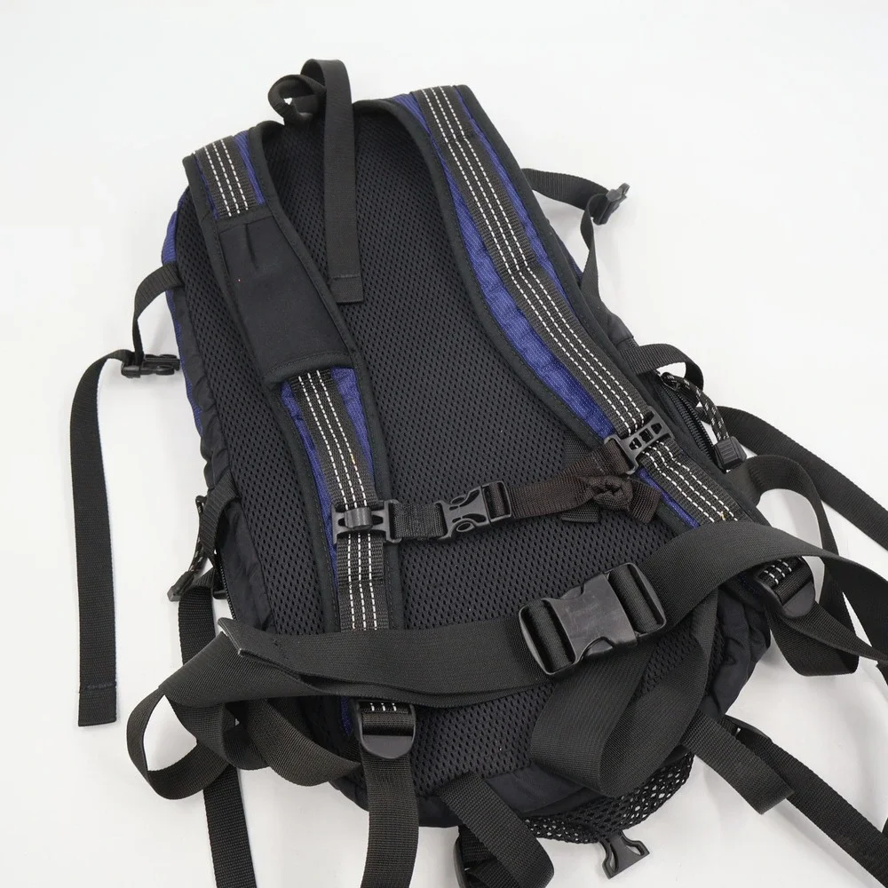 Platypus Hydration Backpack Unisex Medium Blue Black Vintage Hiking Trail Bag